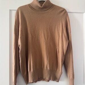 Reiss Tan Turtleneck Sweater